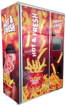 french fry vending machine